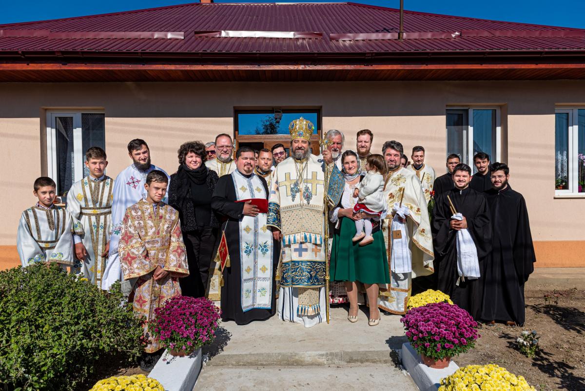 Sfințirea casei parohiale - poza de grup - 2021